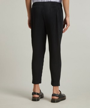 Homme Plisse Issey Miyake - MC February Pleated Tapered Trousers image number 3
