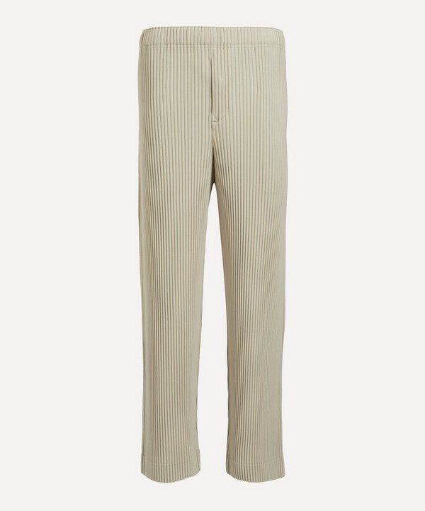 Homme Plisse Issey Miyake - MC March Pleated Straight Trousers image number null