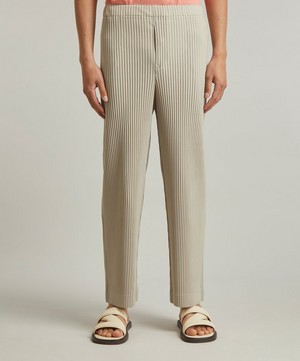 Homme Plisse Issey Miyake - MC March Pleated Straight Trousers image number 2