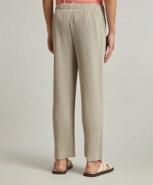 Homme Plisse Issey Miyake - MC March Pleated Straight Trousers image number 3