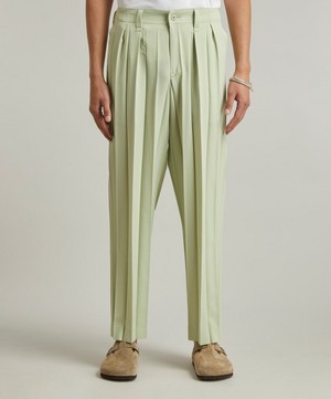 Homme Plisse Issey Miyake - Edge Ensemble Straight Trousers image number 2