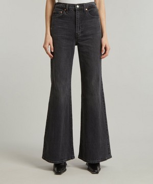 Levi's Red Tab - Ribcage Bell High-Waisted Flared Jeans in On the Town image number 2