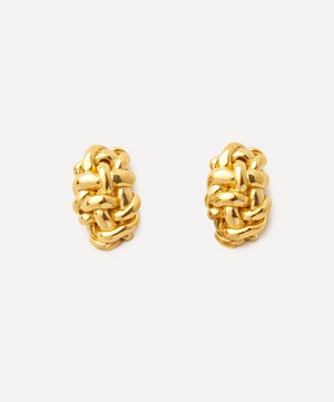 Completedworks - 18ct Gold-Plated Vermeil Silver Stud Earrings image number 0