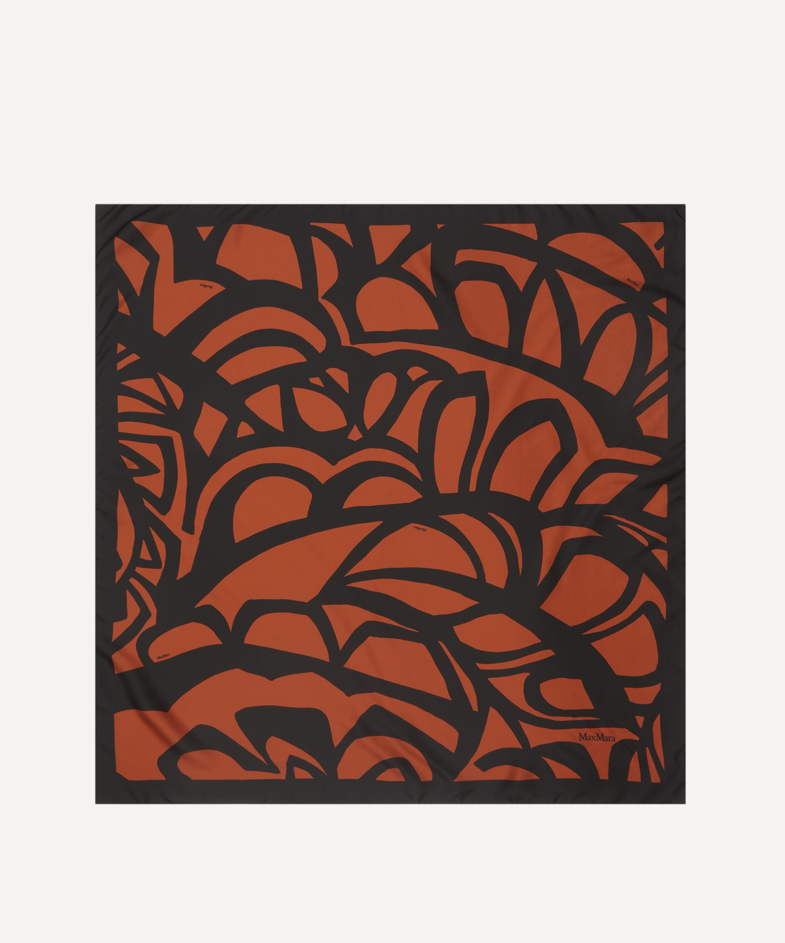 Max Mara - Printed Silk Square Scarf image number 1