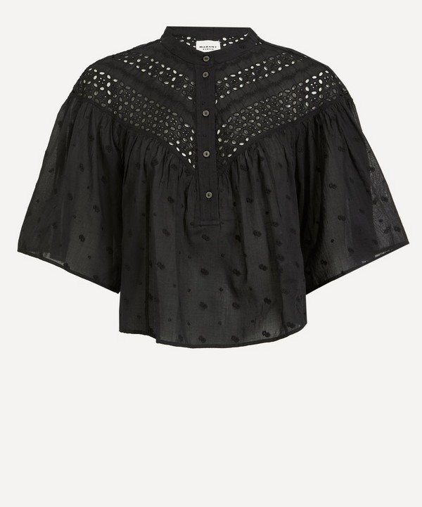 Isabel Marant Etoile - Safi Broderie Anglaise Cotton Top