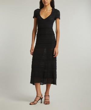 Isabel Marant Etoile - Jinny Crochet Cotton Dress image number 2