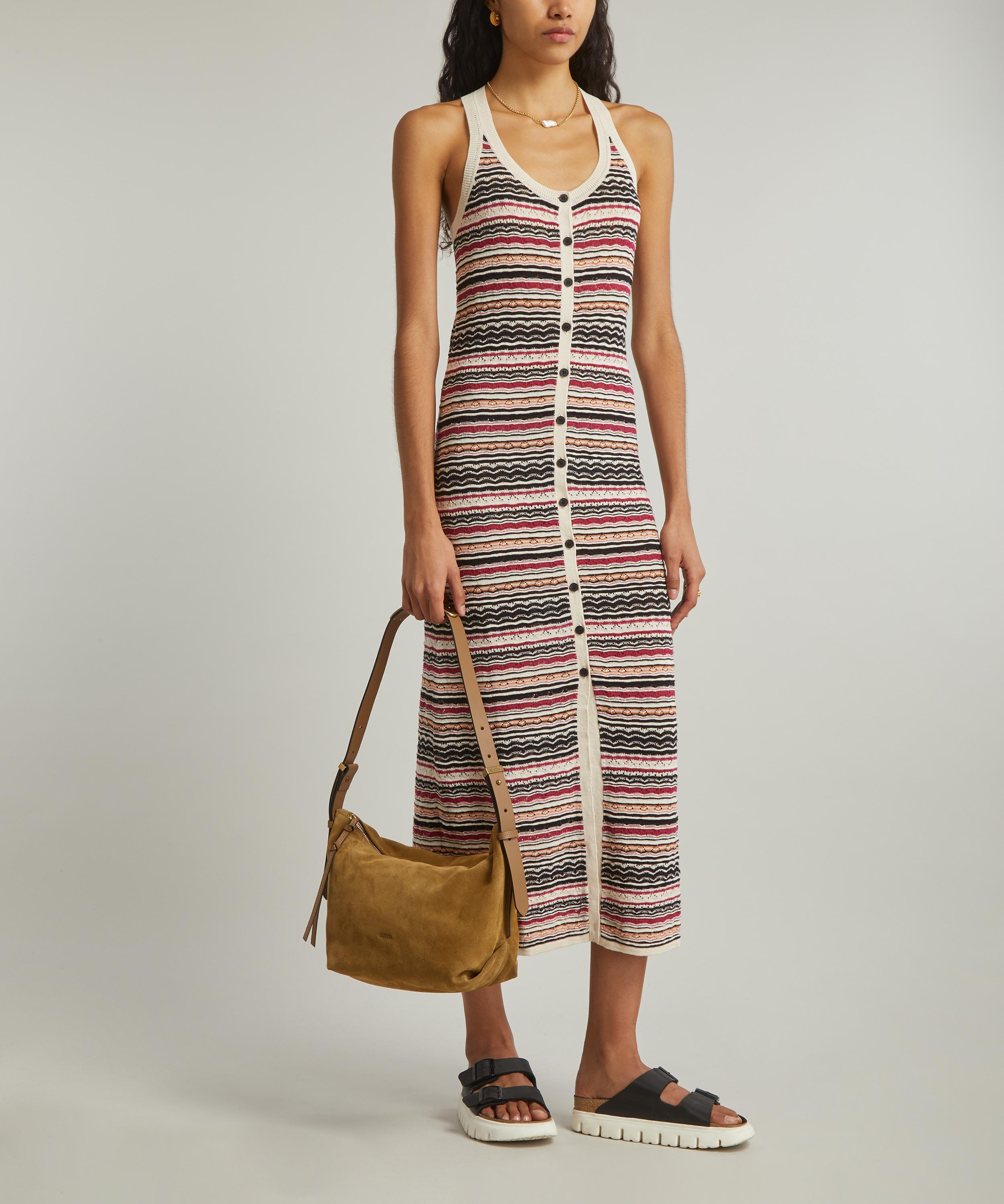 Isabel Marant Étoile - Haroya Striped Linen Maxi-Dress image number 1