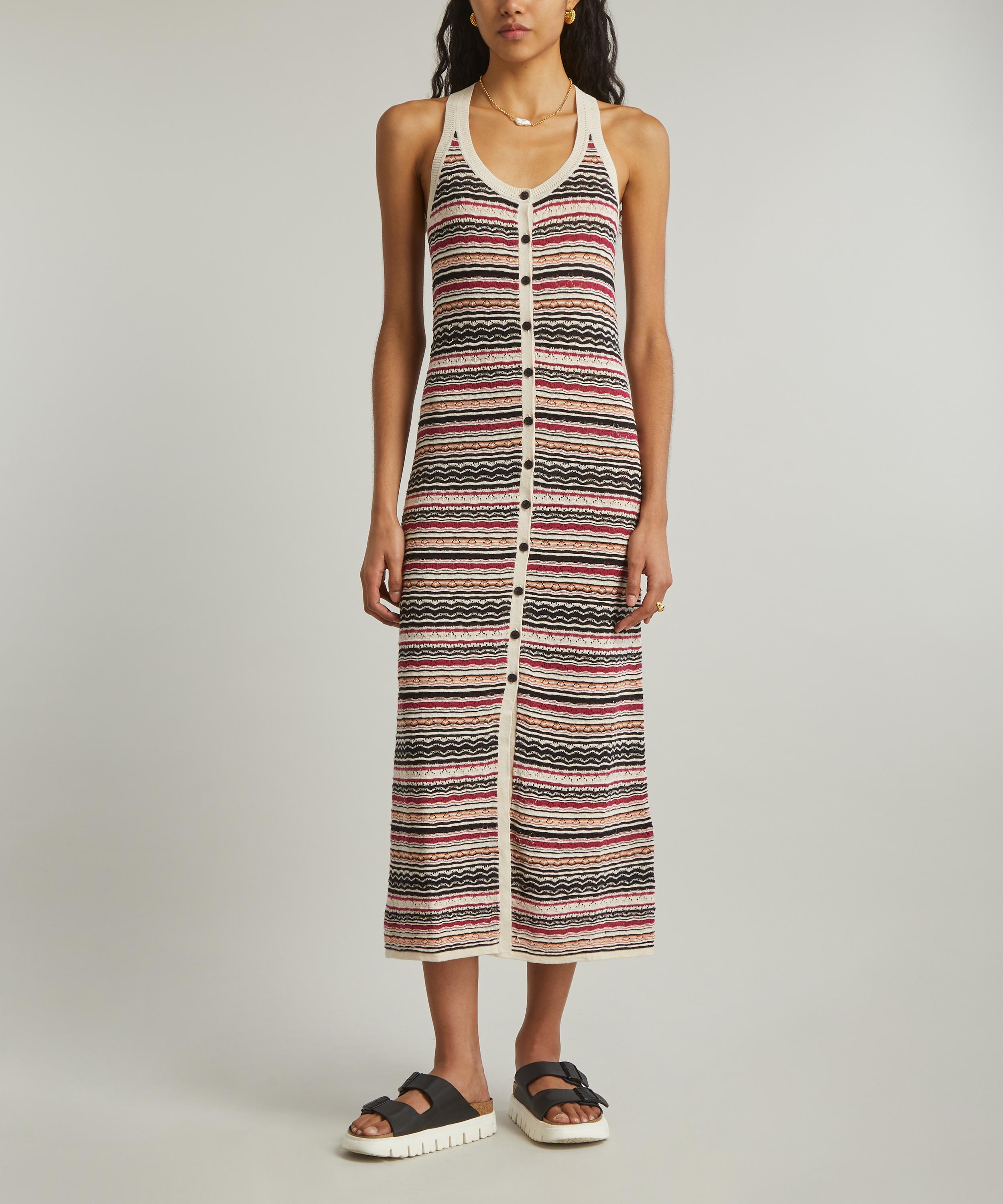 Isabel Marant Etoile Haroya Striped Linen Maxi Dress Liberty