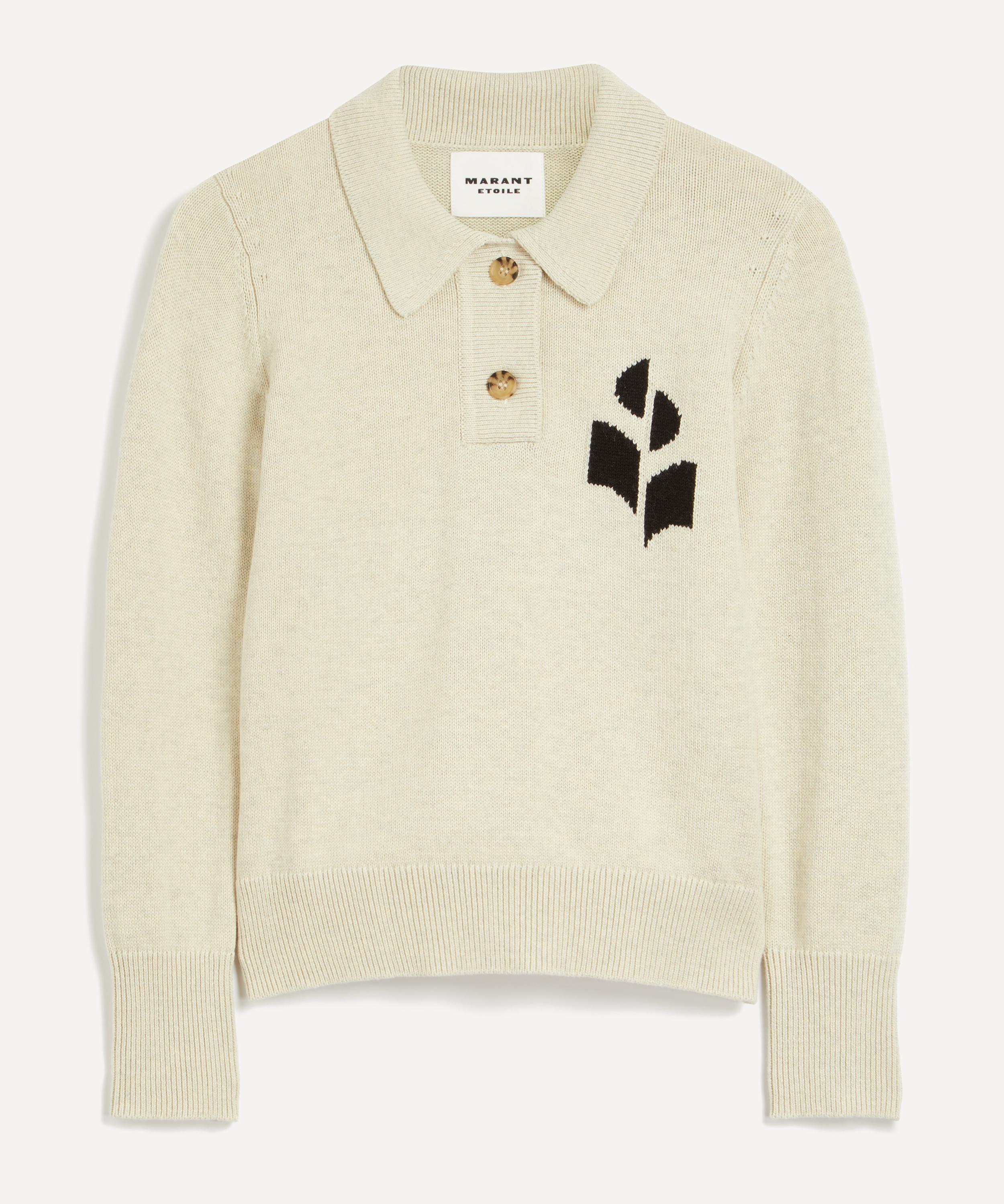 Isabel Marant Étoile - Nola Logo Collared Jumper