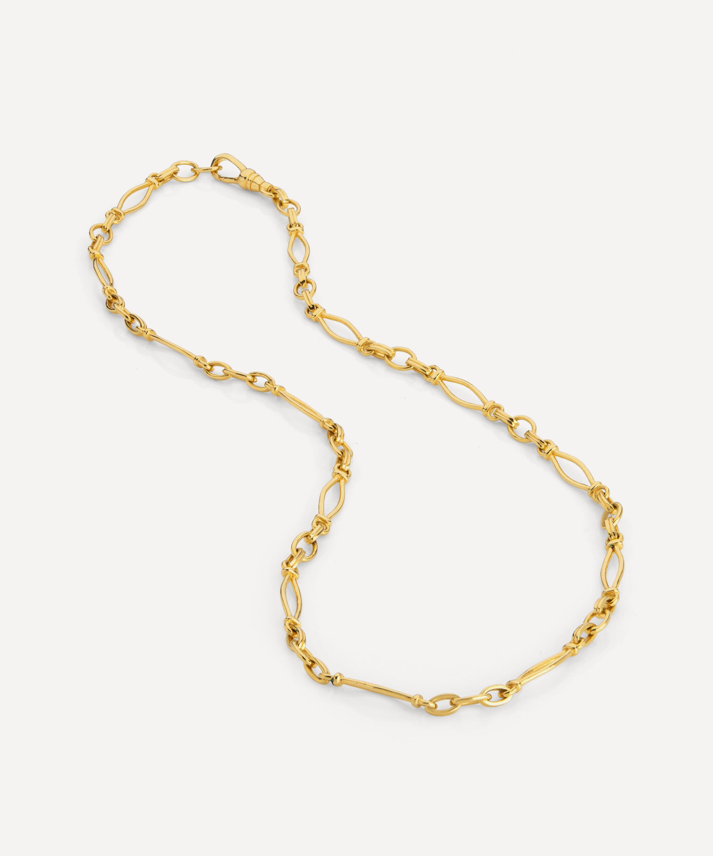 Laura Vann - 18ct Gold-Plated Vintage Link Heavy Chain Necklace image number 2