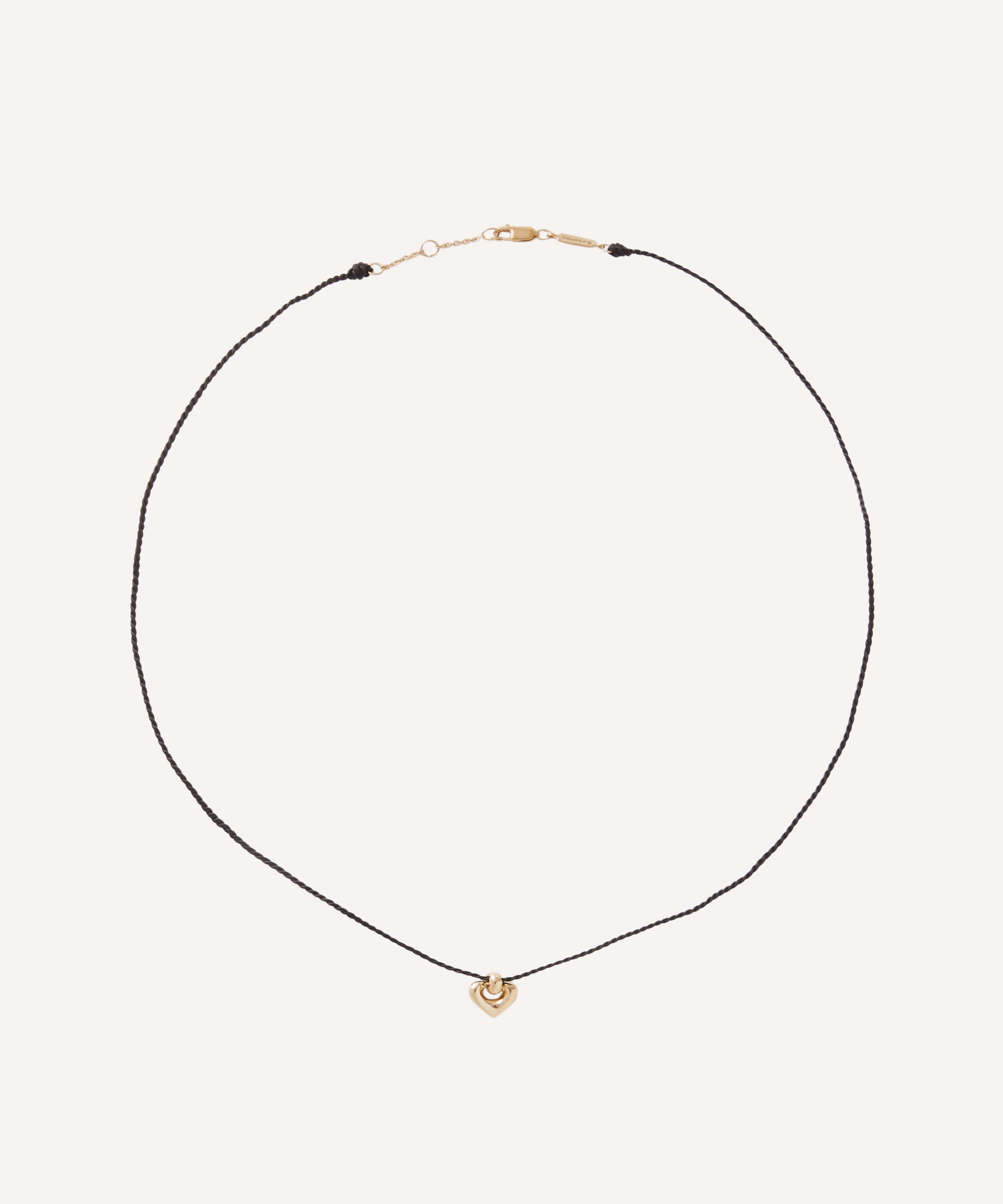 Otiumberg - Cord Petite Heart Necklace