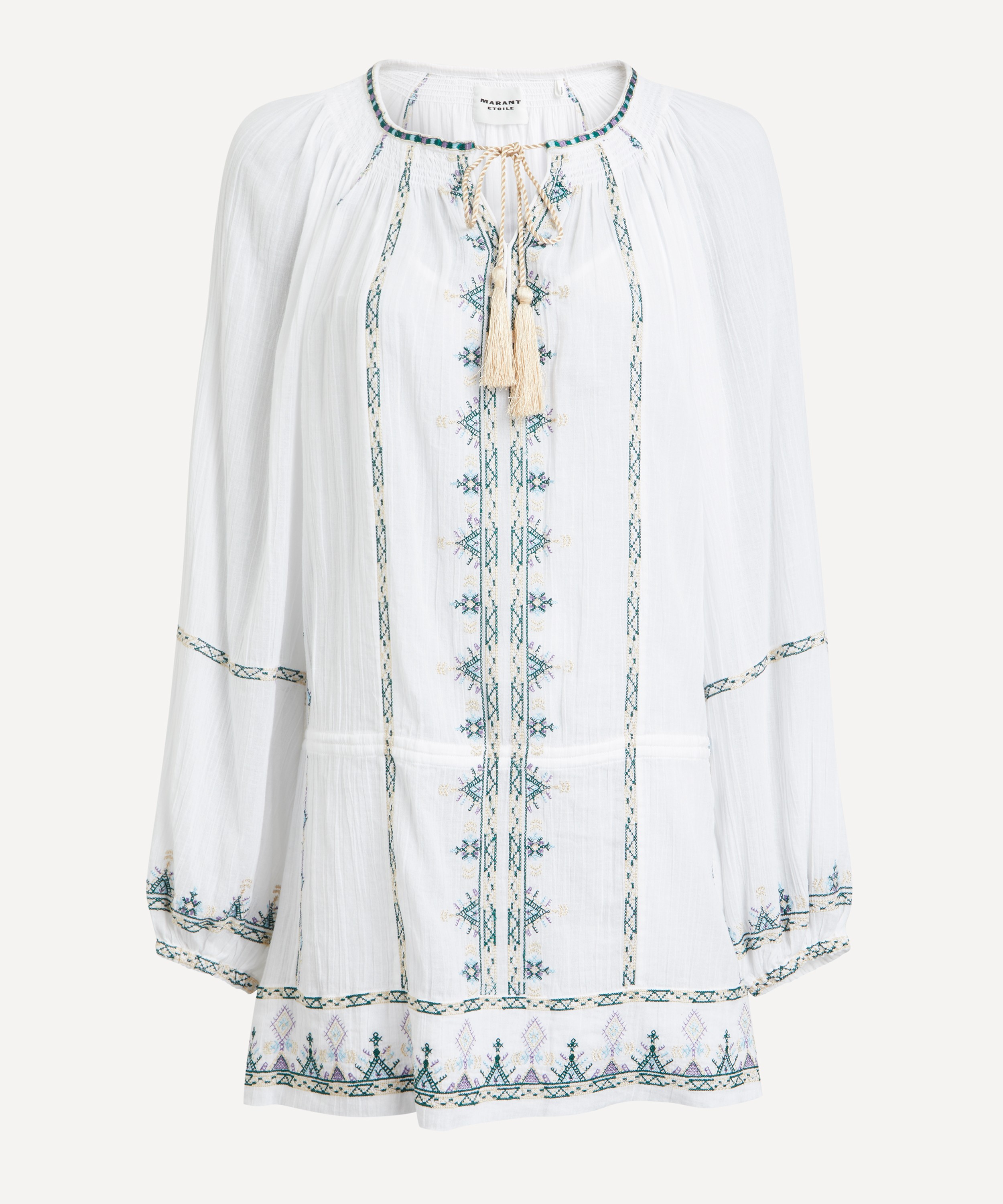 Isabel Marant Étoile - Parsley Cotton Voile Mini-Dress