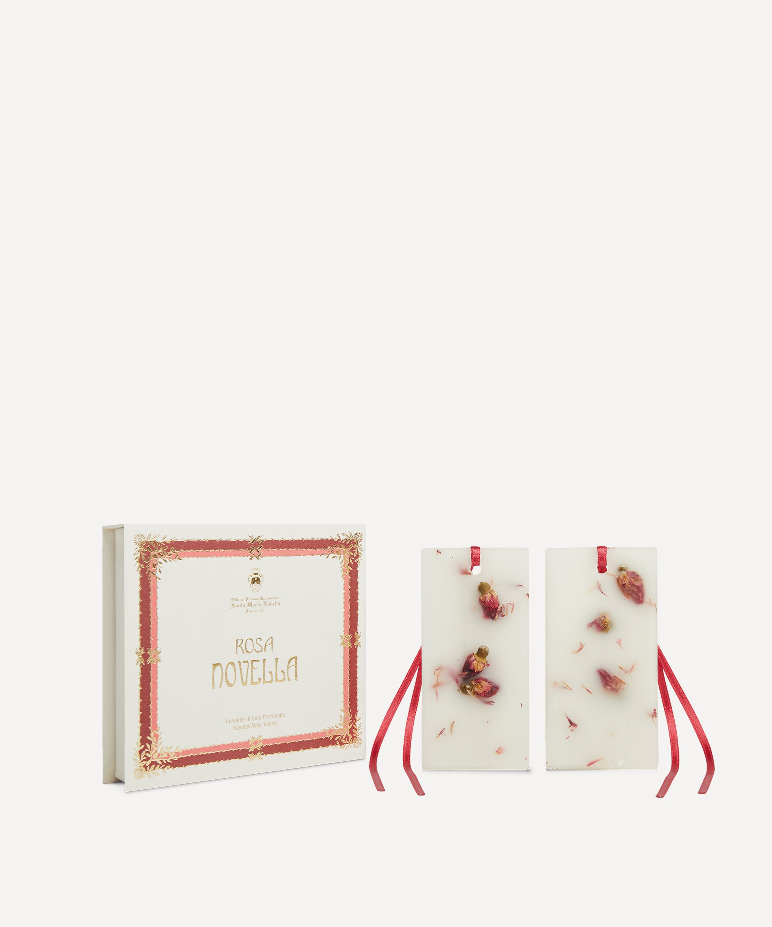 Officina Profumo-Farmaceutica di Santa Maria Novella - Rosa Novella Scented Wax Tablets Set of 2 image number 1