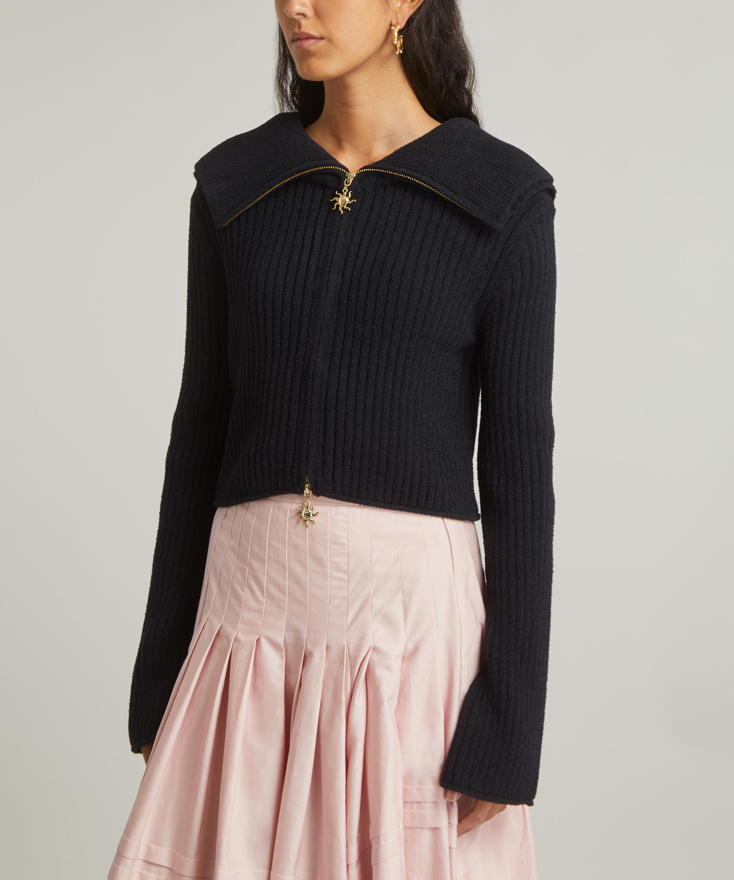 House of Sunny - Double Collar Peggy Cardigan image number 2