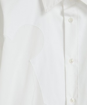 Maison Margiela - Yoke-Embroidered Cotton Shirt image number 1