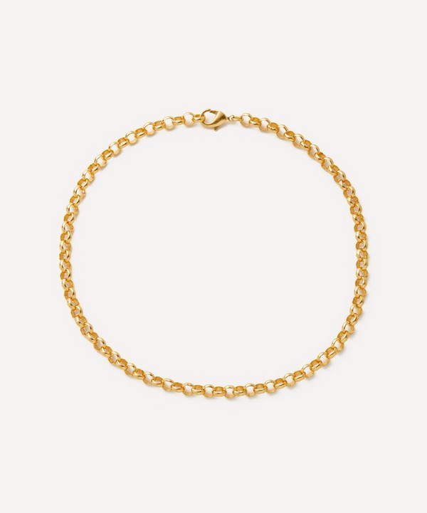 Shyla - 22ct Gold-Plated Palermo Chain Necklace image number null