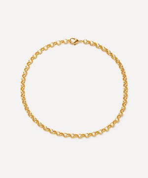 Shyla - 22ct Gold-Plated Palermo Chain Necklace image number 0