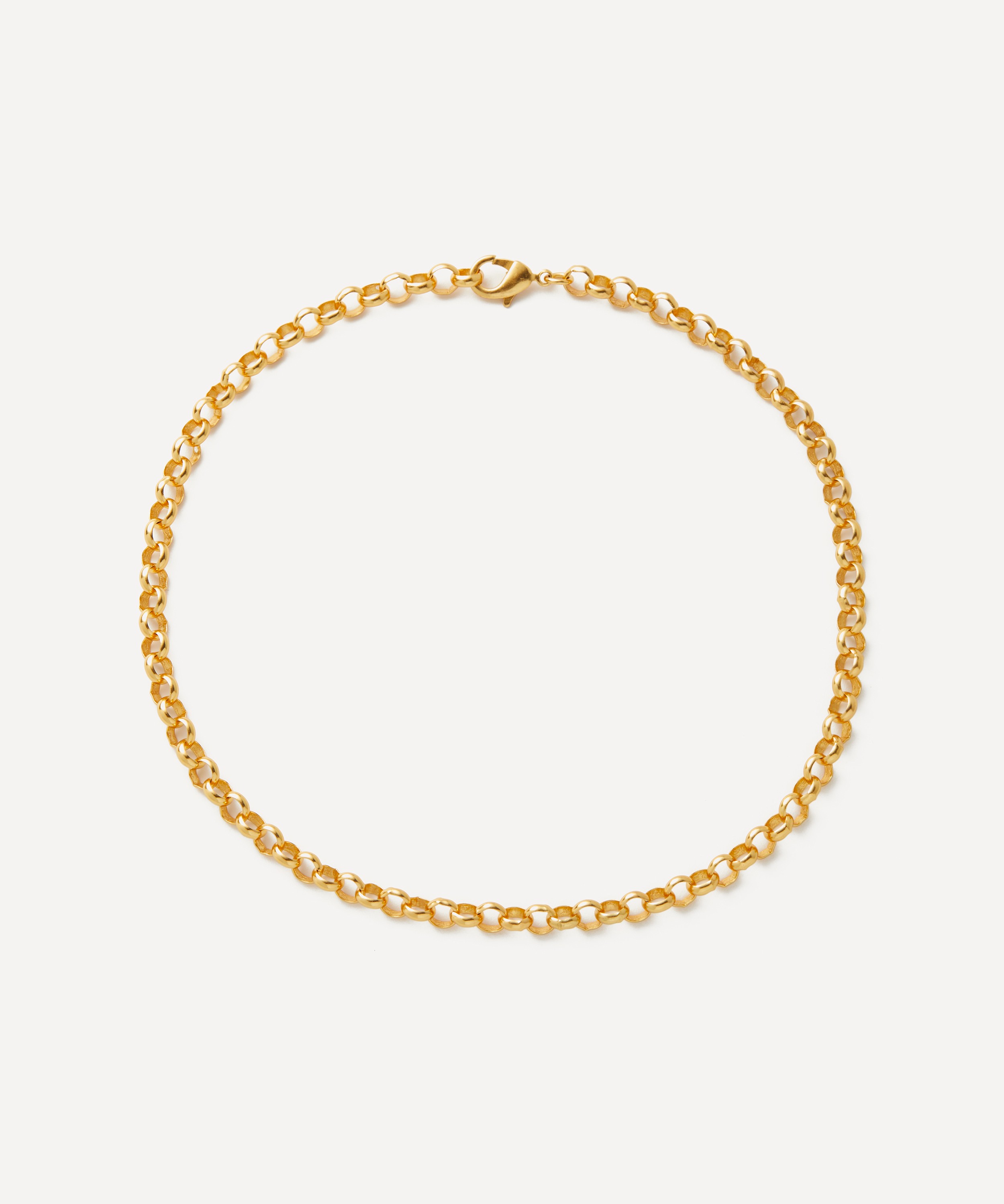Shyla - 22ct Gold-Plated Palermo Chain Necklace
