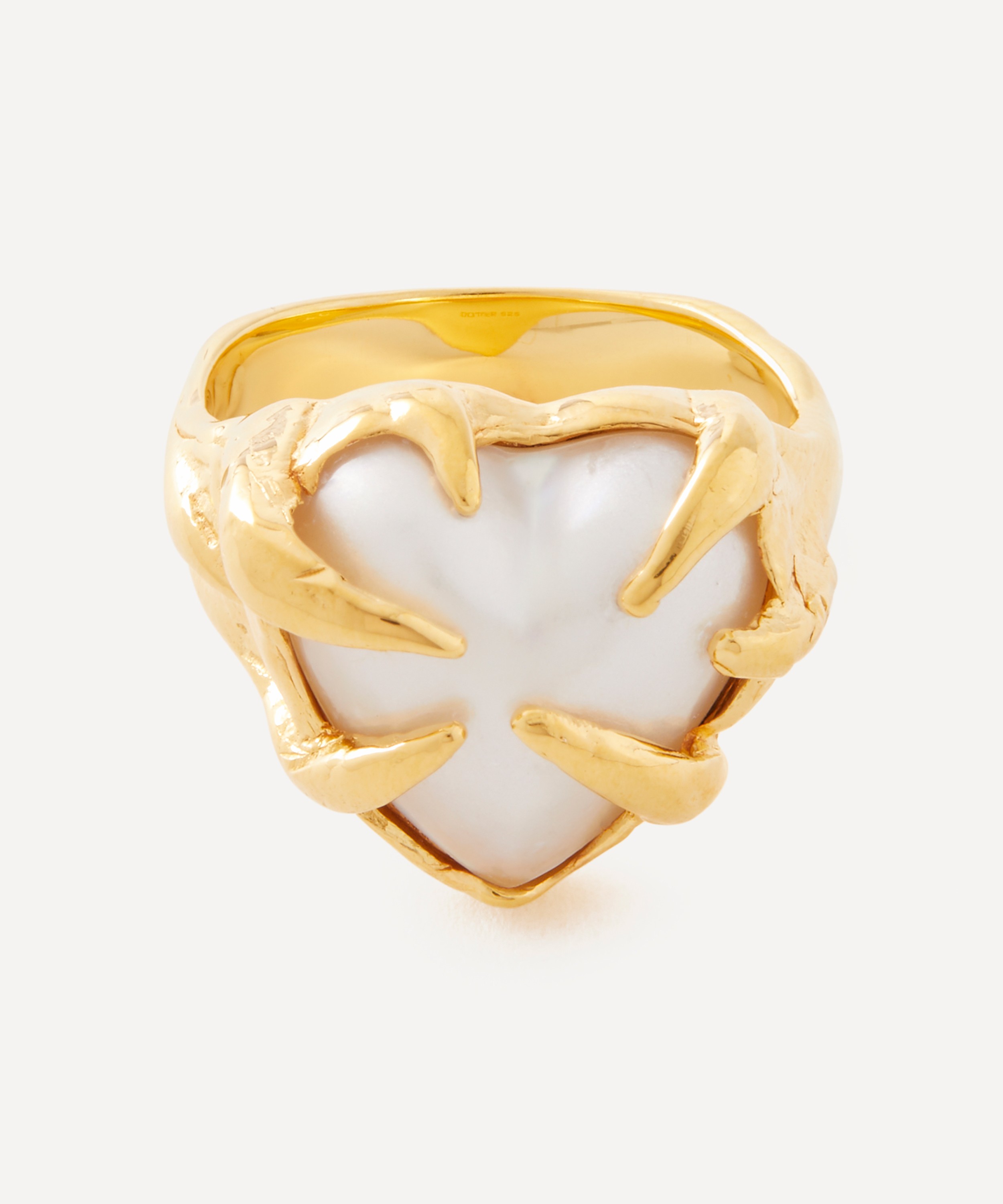 Maria Nilsdotter - 18ct Gold-Plated Eight of Wands Ring image number 0