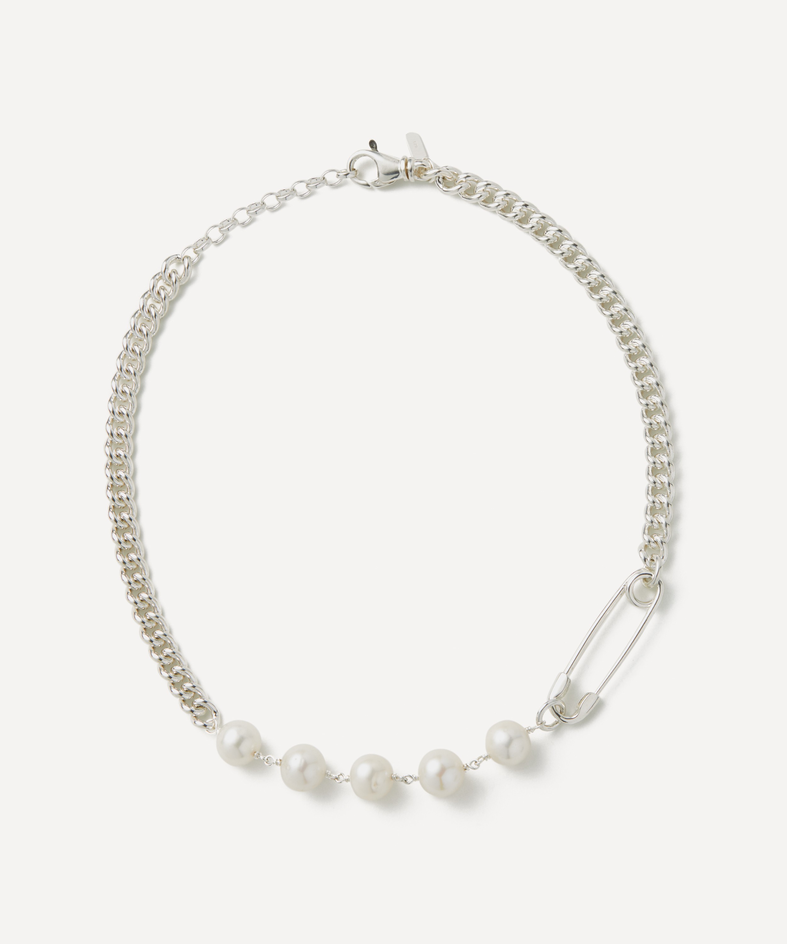 Maria Nilsdotter Sterling Silver Rebel Chain Necklace | Liberty