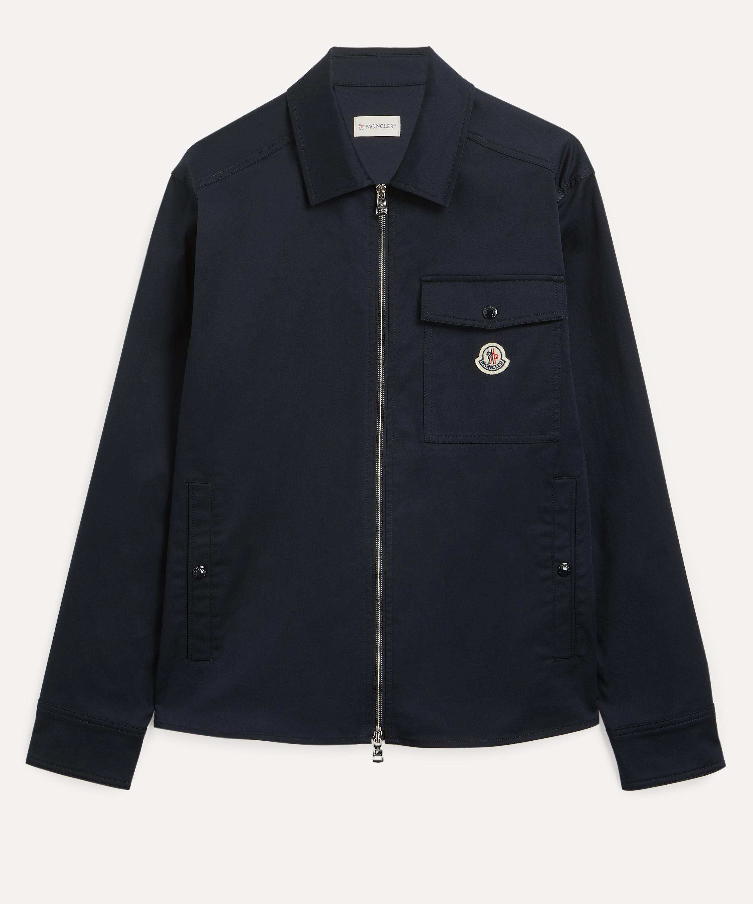 Moncler - Gabardine Zip-Up Overshirt image number 0