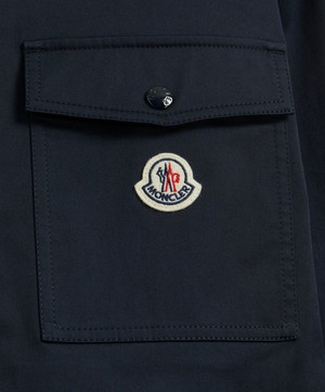 Moncler - Gabardine Zip-Up Overshirt image number 1