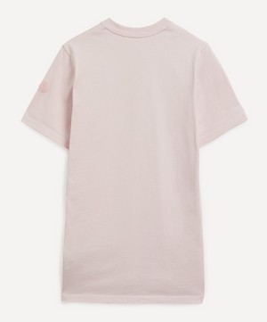 Moncler - Light Pink Logo Print T-Shirt image number 2