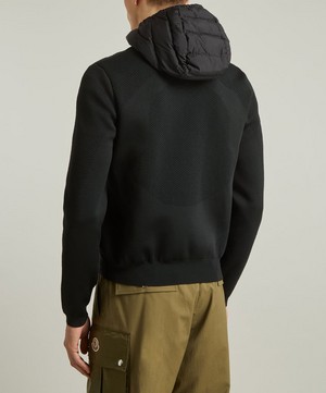 Moncler - Padded Hooded Cardigan image number 3