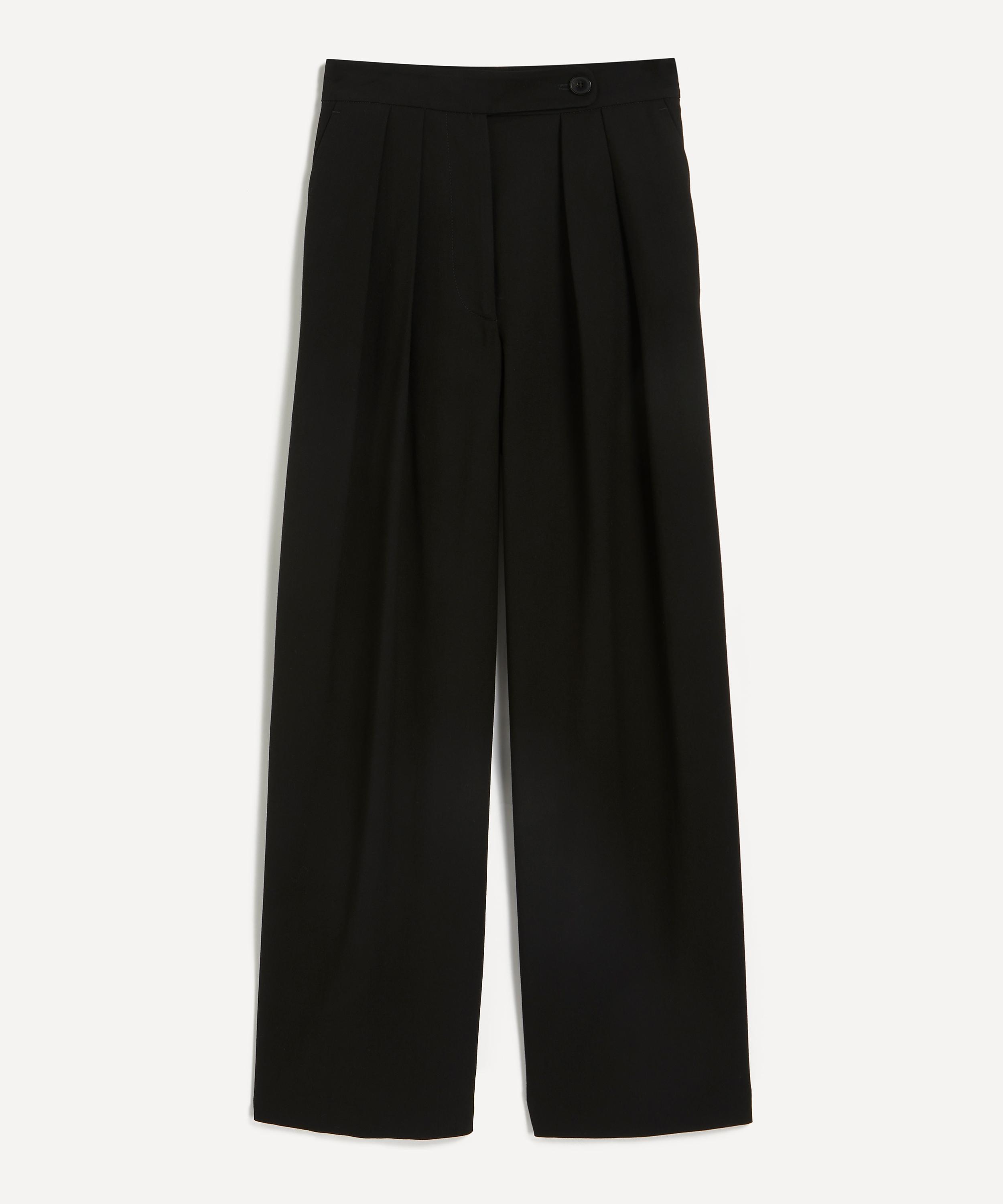 Dries Van Noten Wide Pleated Trousers | Liberty