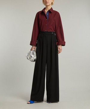 Dries Van Noten - Wide Pleated Trousers image number 1