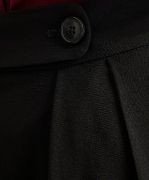 Dries Van Noten - Wide Pleated Trousers image number 4