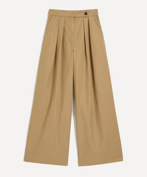 Dries Van Noten - Wide Pleated Trousers image number 0