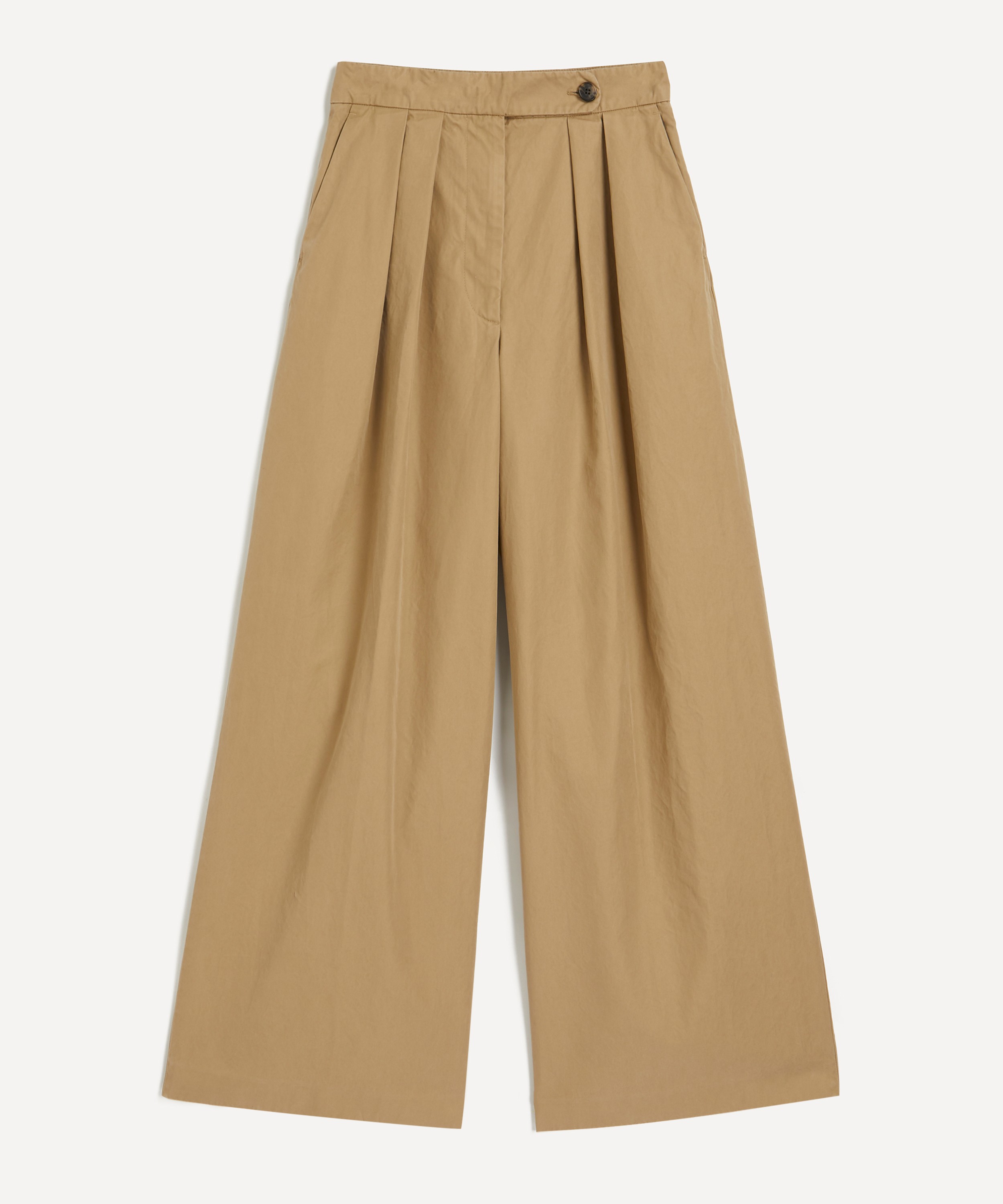 Dries Van Noten - Wide Pleated Trousers image number 0