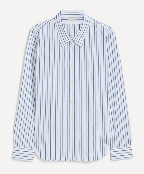 Dries Van Noten - Striped Cotton Shirt image number null