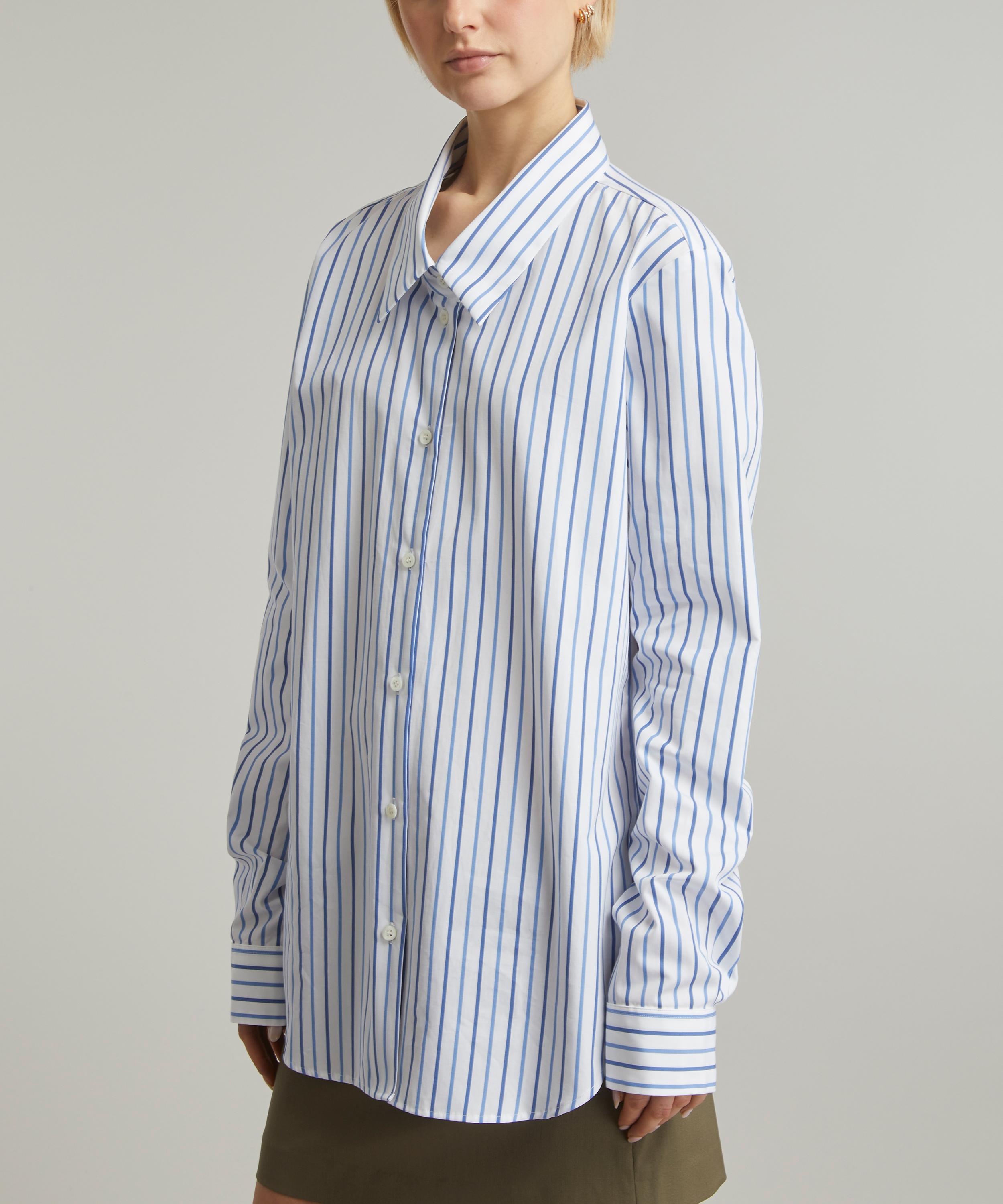 Dries Van Noten - Striped Cotton Shirt image number 2