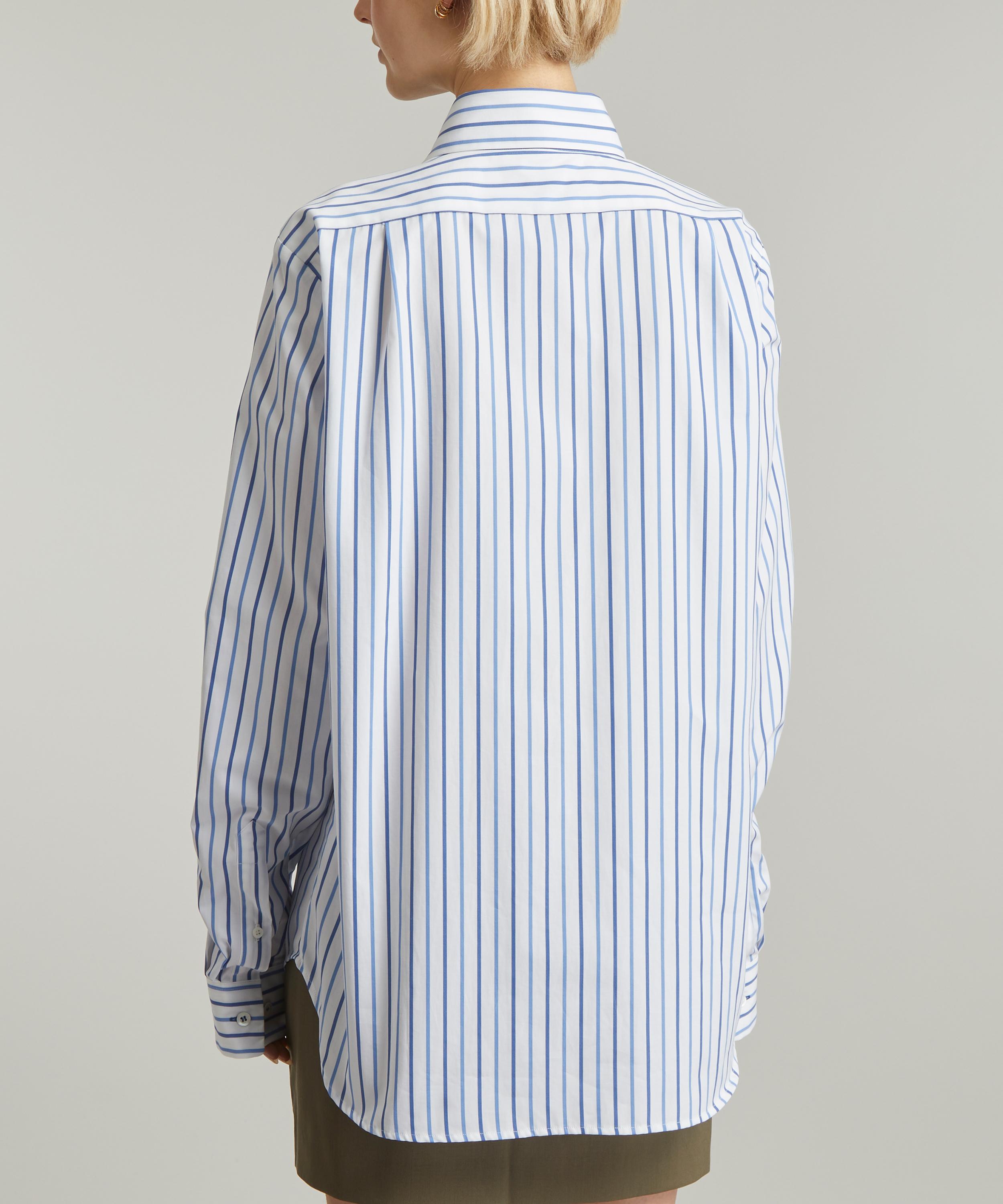 Dries Van Noten - Striped Cotton Shirt image number 3