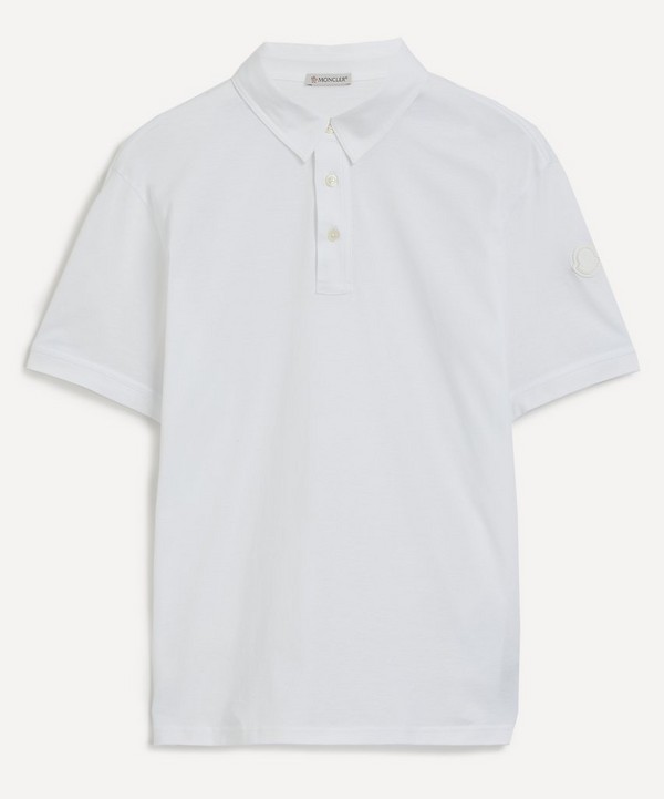 Moncler - Optical White Polo Shirt