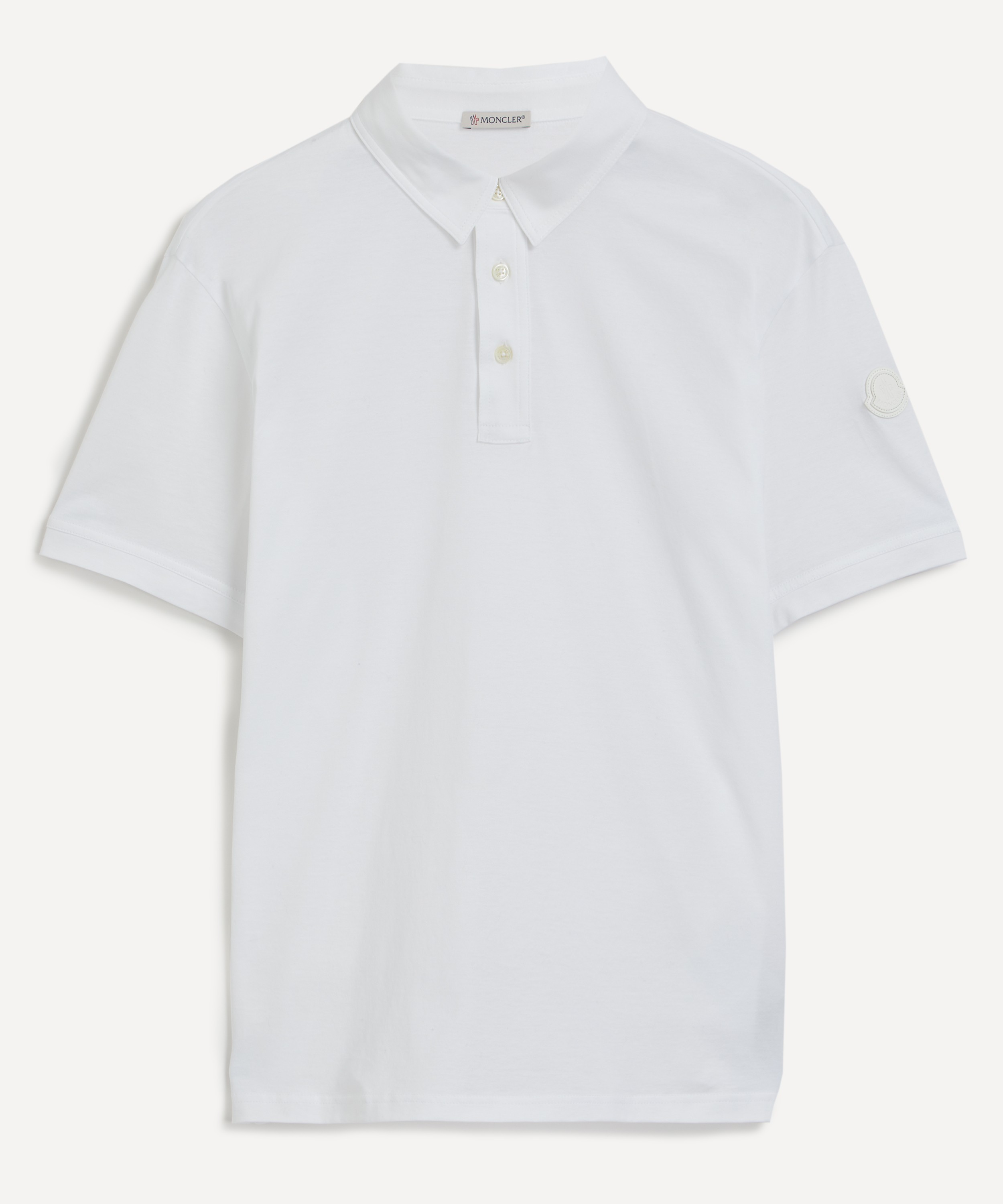 Moncler - Optical White Polo Shirt image number 0
