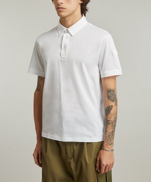 Moncler - Optical White Polo Shirt image number 2