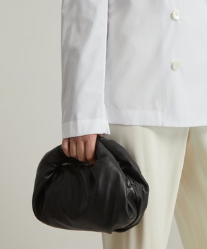 Dries Van Noten - Twisted Handle Leather Tote Bag image number 1
