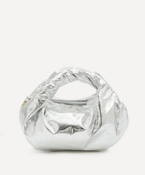Dries Van Noten - Twisted Handle Metallic Tote Bag image number 0