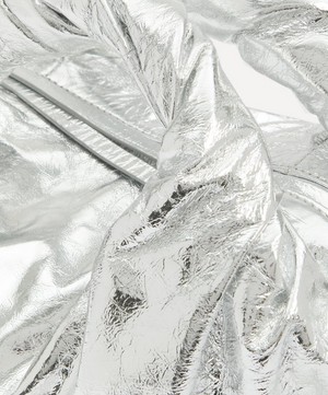 Dries Van Noten - Twisted Handle Metallic Tote Bag image number 4