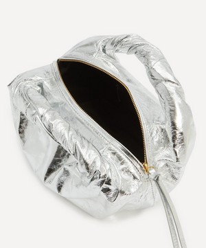 Dries Van Noten - Twisted Handle Metallic Tote Bag image number 5