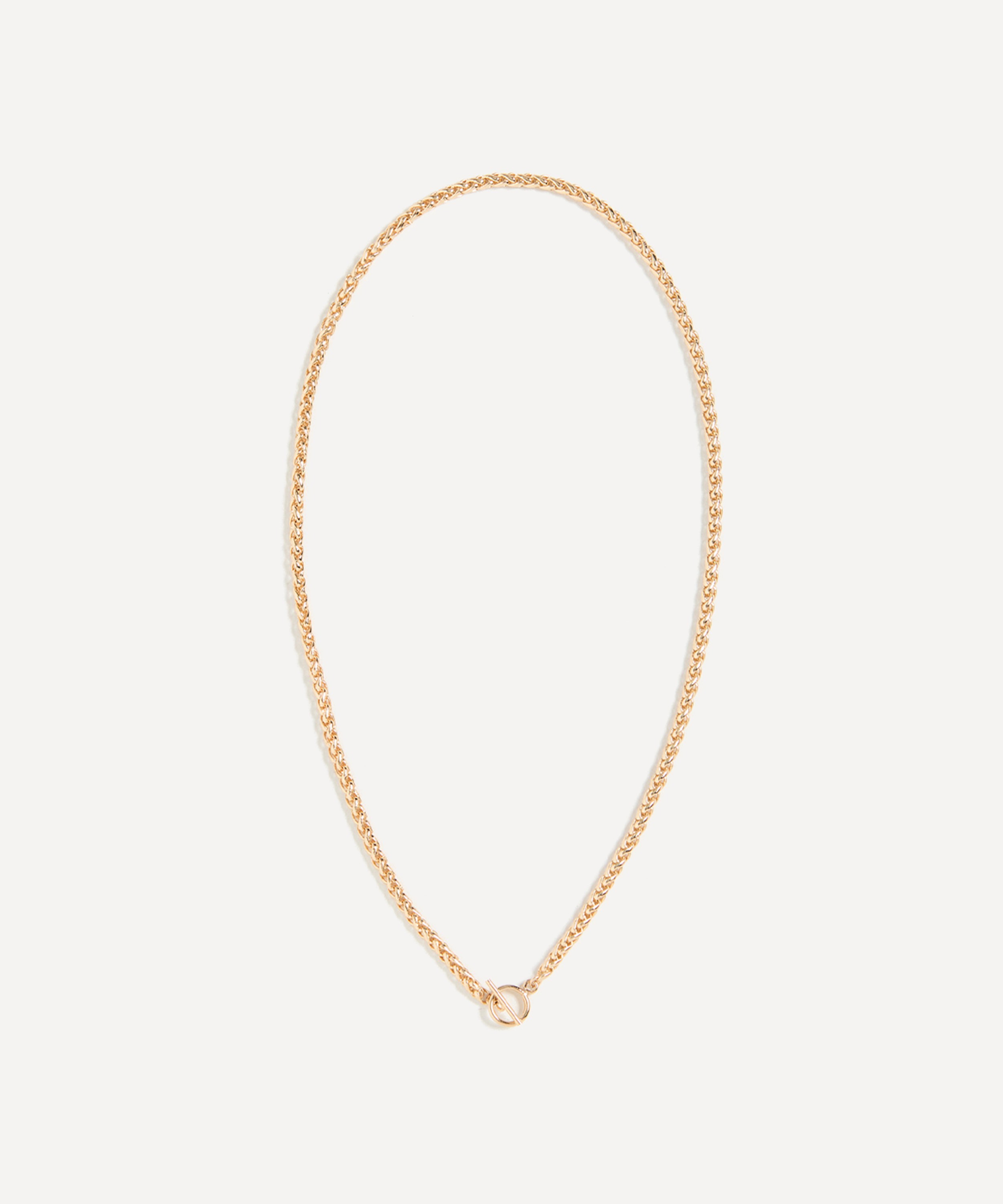 SHASHI - 14ct Gold-Plated Olympia Chain Necklace image number 0