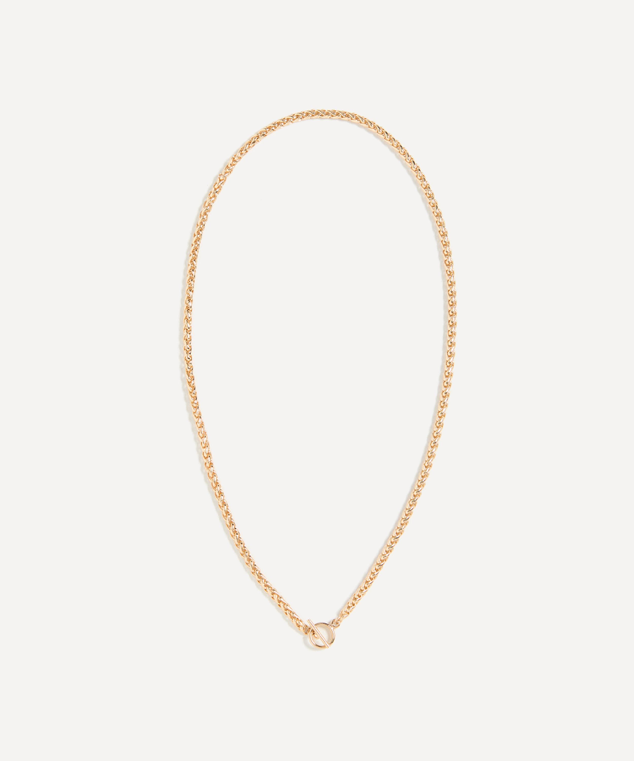 SHASHI - 14ct Gold-Plated Olympia Chain Necklace