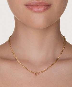 SHASHI - 14ct Gold-Plated Olympia Chain Necklace image number 1