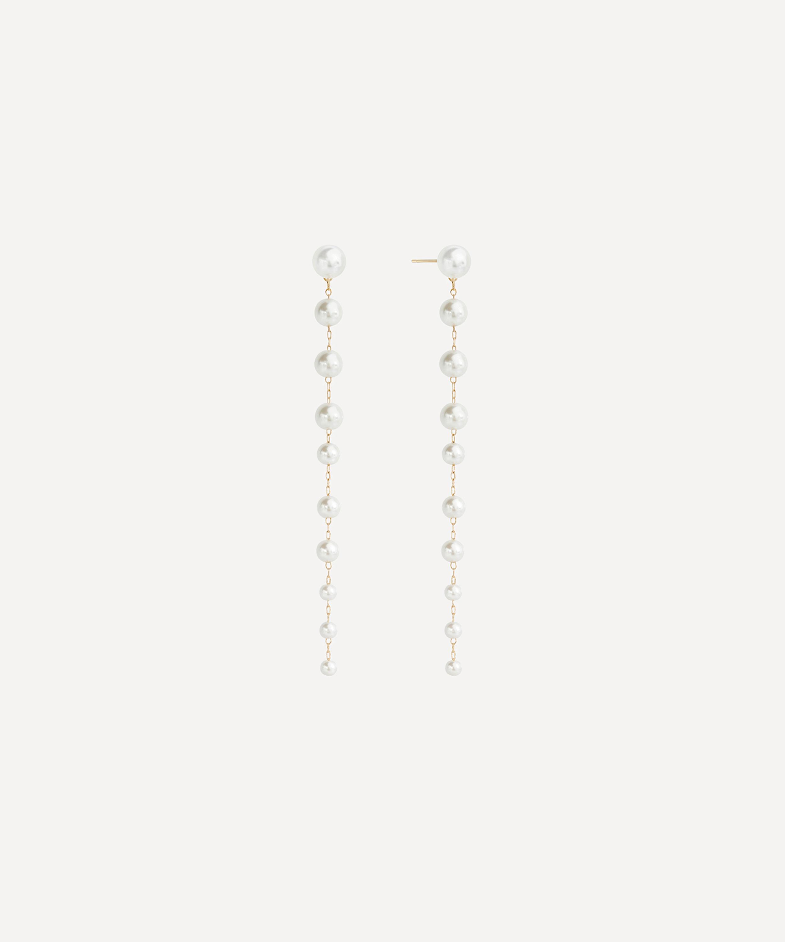 SHASHI - 14ct Gold-Plated Anais Drop Earrings