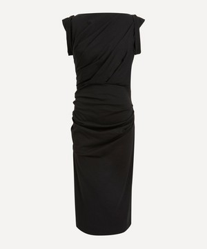 Dries Van Noten - Draped Cotton Jersey Dress image number 0
