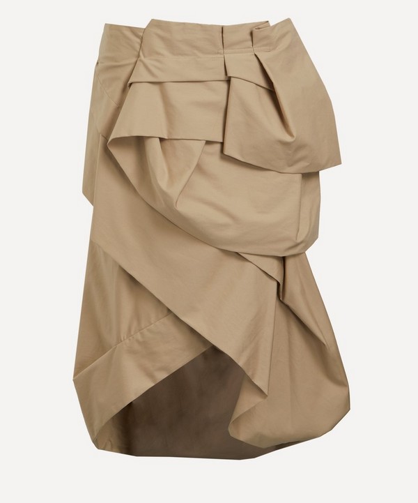 Dries Van Noten - Draped Peplum Skirt