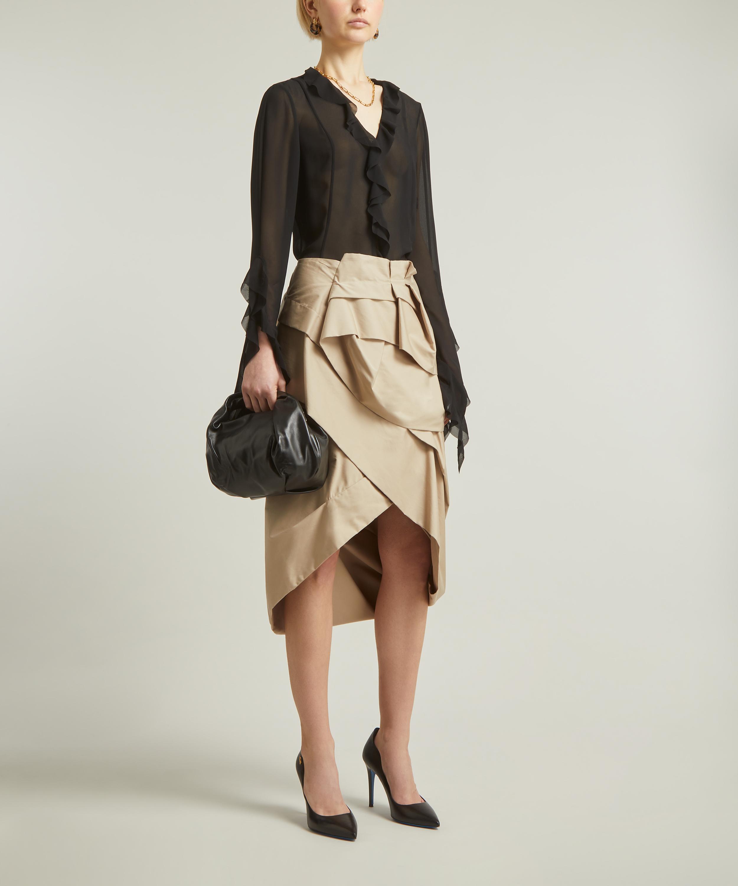 Dries Van Noten - Draped Peplum Skirt image number 1